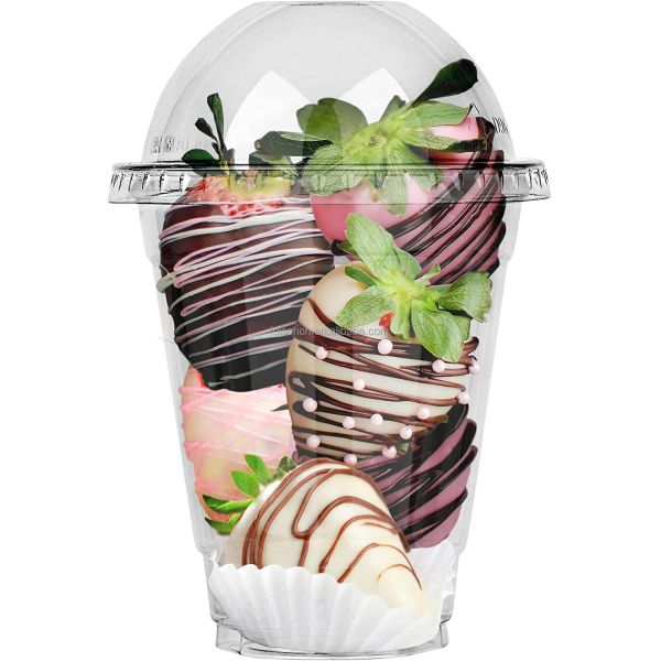 Coffee Shops Must-Have Custom Disposable 12oz 16oz Plastic Paper Coffee Cup Lid Cover