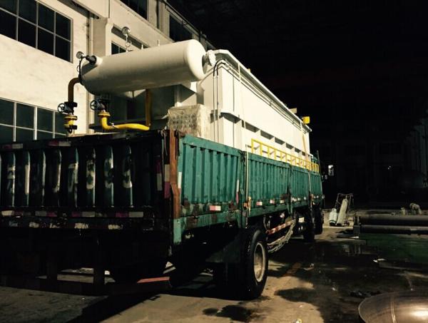 Slaughterhouse wastewater treatment DAF Dissolved Air Flotation unit for industries