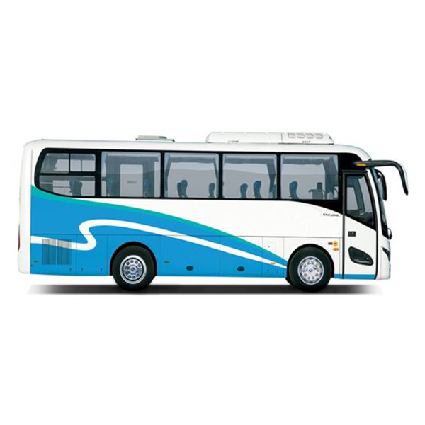 24 Seats Kinglong Luxurious Used Coach Bus with LHD and 5000mm Wheelbase in Market