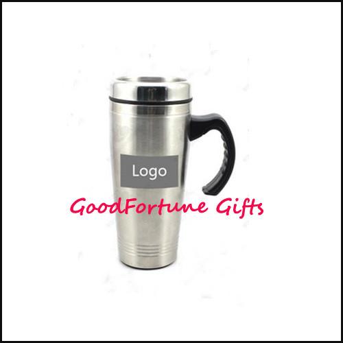 Double Wall Travel Car Vacuum Cups Stainless Steel Vacuum Cups