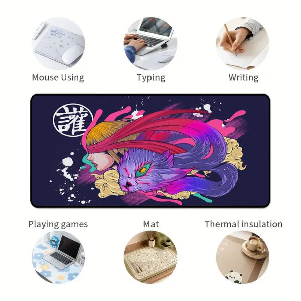 Custom Sublimation Logo XXL XXXL Large Gaming Mousepad for Office Table Mat Mouse Pad