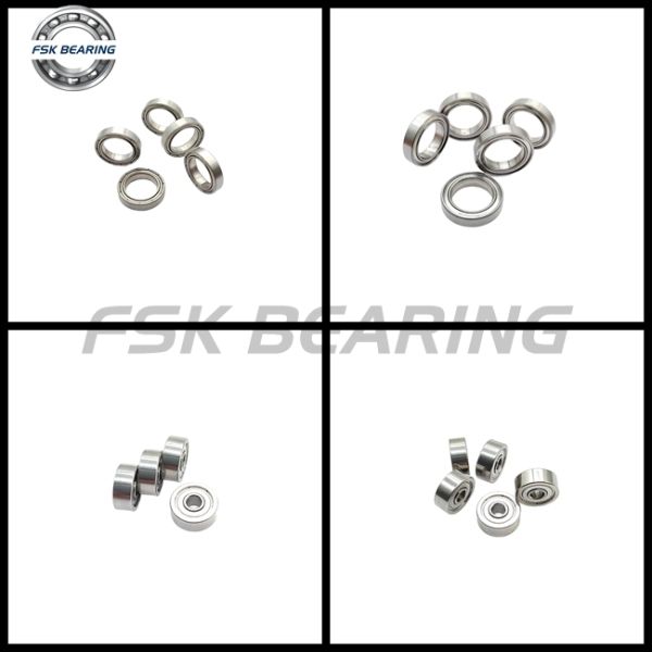 FSK MF83 Open Type Special Miniature Bearing 3*8*2.5mm Steel Flange Cup Bearing Lucky Cat Toy Bearing
