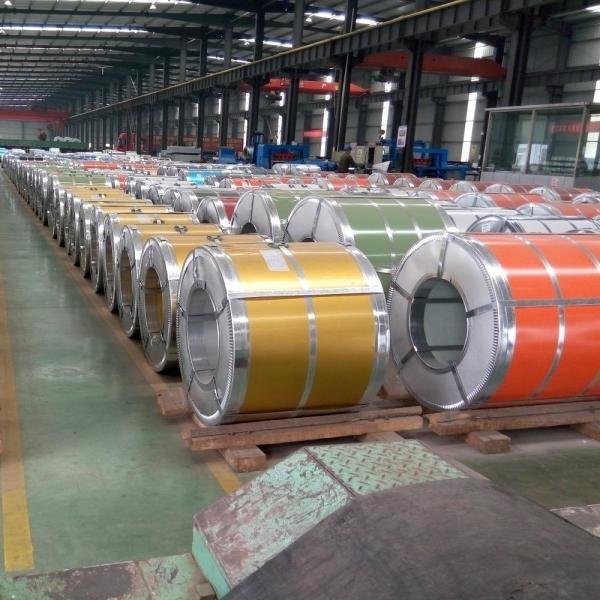Galvalume PPGI pré-pintado revestido de aço laminado a quente, com certificação PVOC