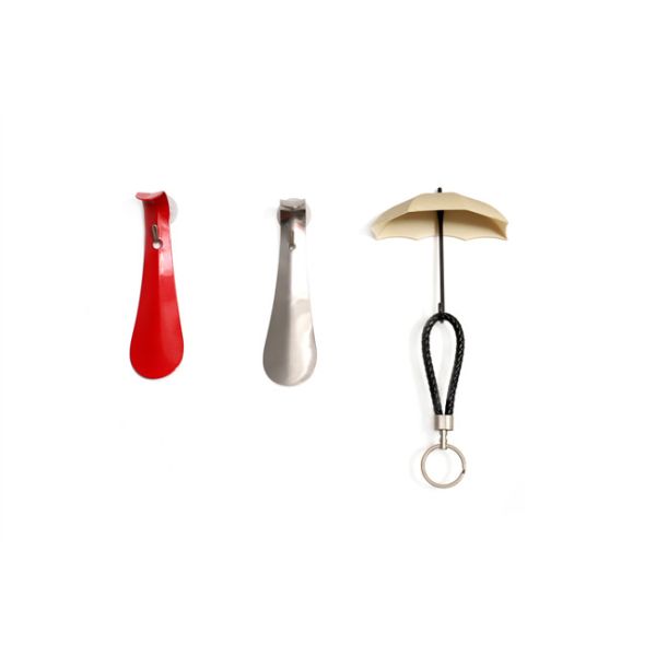 Длинный металлический обувной рог из нержавеющей стали 6,3 дюйма 16 см ручка с крючком путешественная ложка