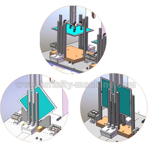 サーボ機構の自由な落下ライト落下試験装置