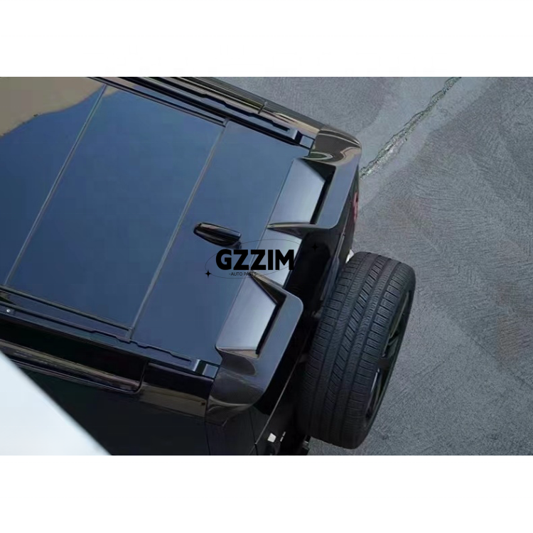 Углеродные волокна Land Rover Defender Задний спойлер ABS Пластик