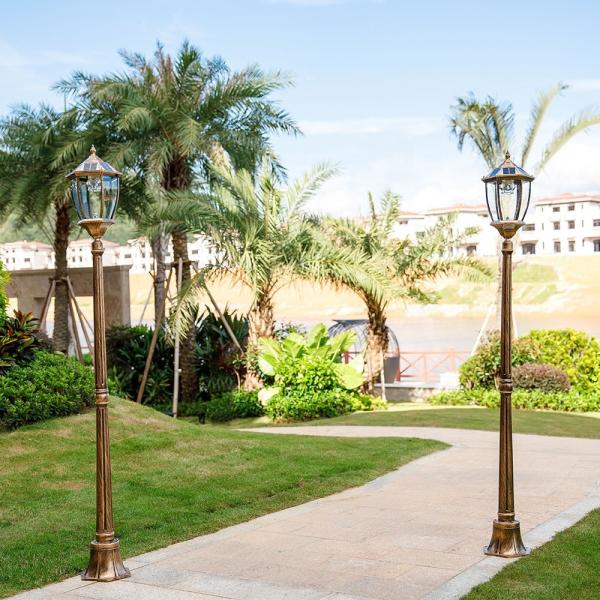 Aluminum IP55 Outdoor LED Garden Lights , 2w Solar LED Landscape Lights