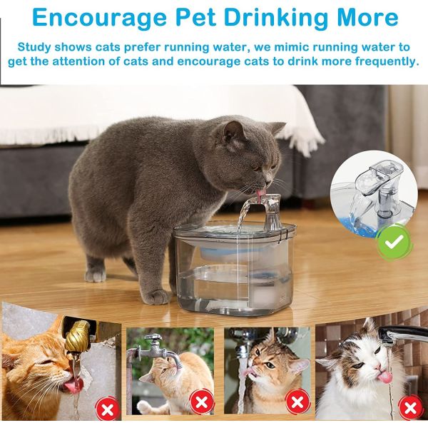 Автоматический фонтан любимца нержавеющей стали распределителя воды собаки