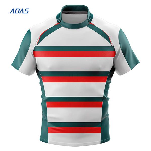 Sublimated Rugby Training Clothes Jersey Training Wear 100% Polyester Fabric