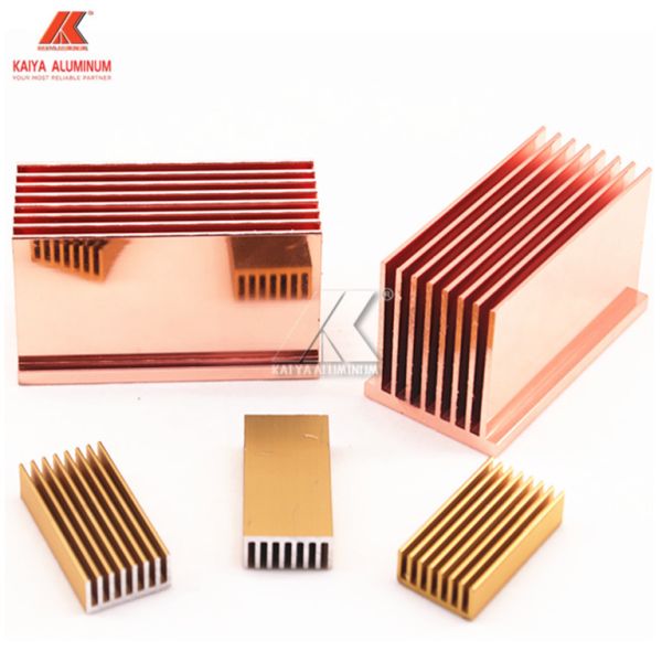Anodized Heat Sink Aluminum Profiles T6 For Computer Electrical Appliances