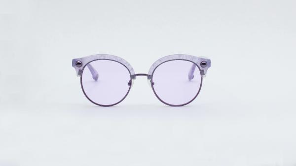 Colorful acetate Sunglasses Round fashion Ladies outdoor Eyewear Daily Driving Show UV 100% protection for Women