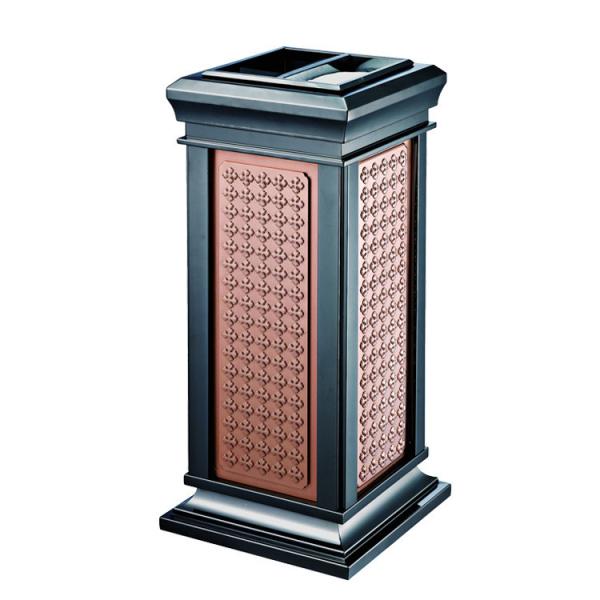 Customized Hotel Lobby Trash Cans Hotel Garbage Cans Foot Pedal