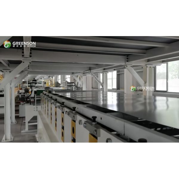 Continuous Z Lock PU Rock Wool Sandwich Roof Panel Foaming Making Machine Production Line
