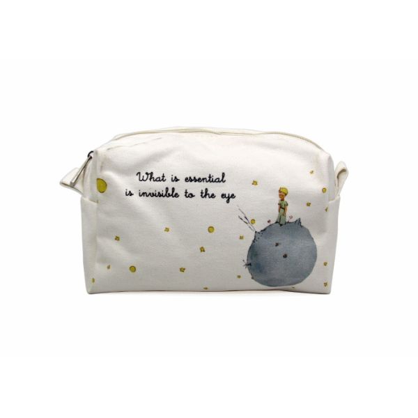 Attractive Design Makeup Cosmetic Bag Cotton Canvas Women For Travel