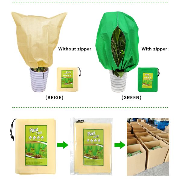 Anti UV Breathable Non Woven Fabric Plant Protection Blanket with Customizable Width for Agricultural Frost Protection