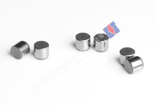 Grade Yg6 Yg8 Wear Resistant Tungsten Carbide Buttons Flat Type Long Life Span