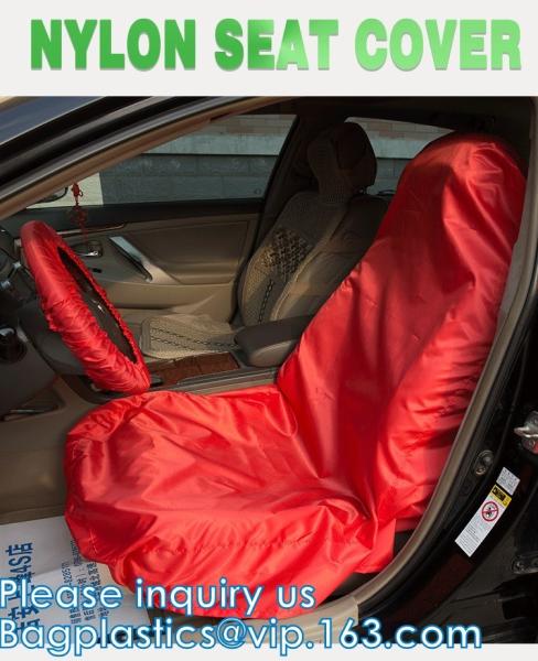 Polyester Durable Nylon Van Vehicle Waterproof Car Seat Cover Protector, Front Seat Cover for Universal Car Seat