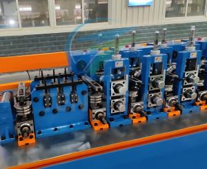 Fully Automatic Steel Pipe Manufacturing Machine 1-10 Inch Diameter