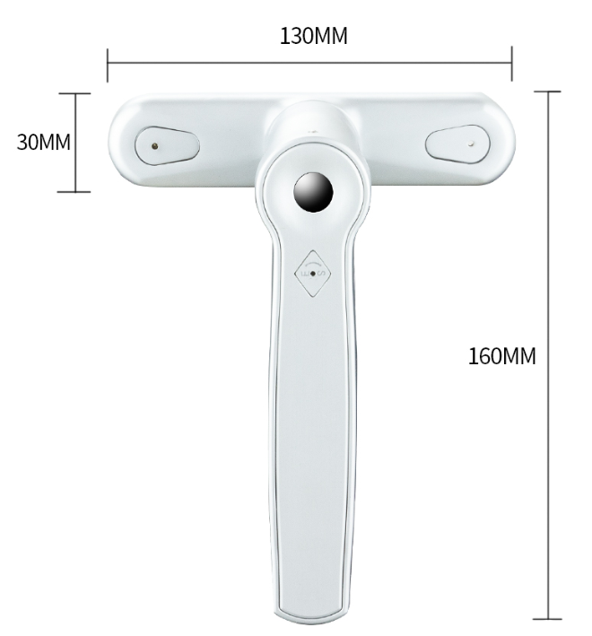 Сдвижной замок для окон с отпечатками пальцев