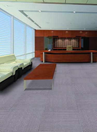 100% PP with PVC backing  Office floor 50cmX50cm commercial carpet tiles