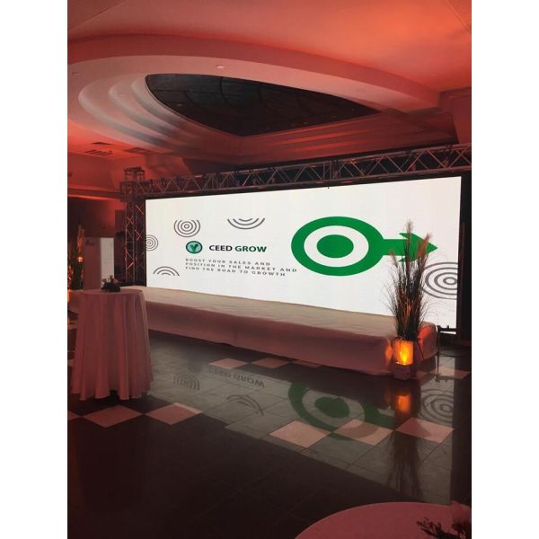 Video Production P3.9mm Indoor LED Video Wall for Stage Concert Backdrops