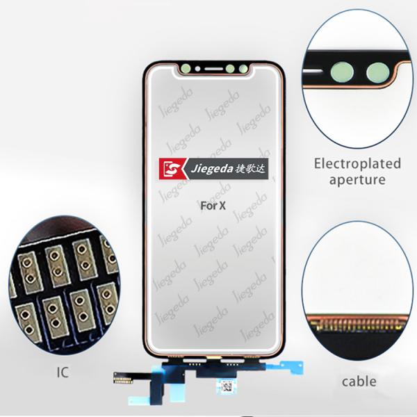 大量LCD iPhone X デジタル化ディスプレイ フロントガラス交換