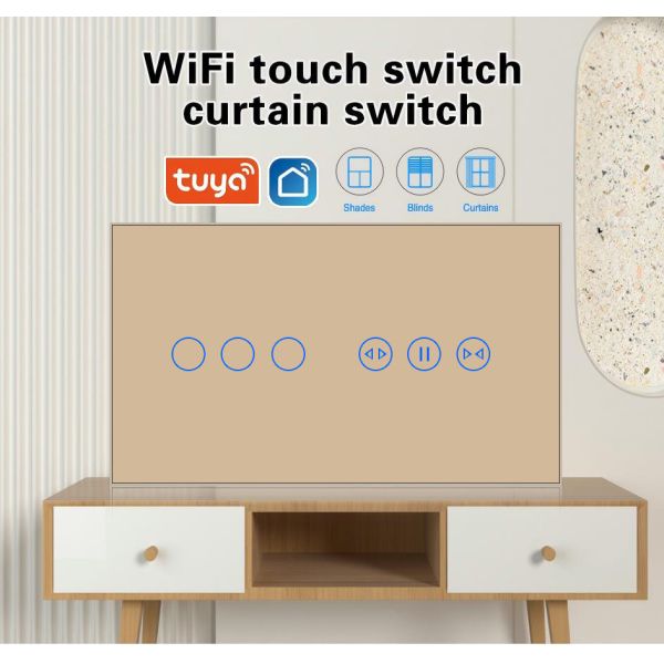 WiFi 3-Gang switch Smart Home Products Featuring CE Certification Multiple SKUs Designed for Seamless Business Integration