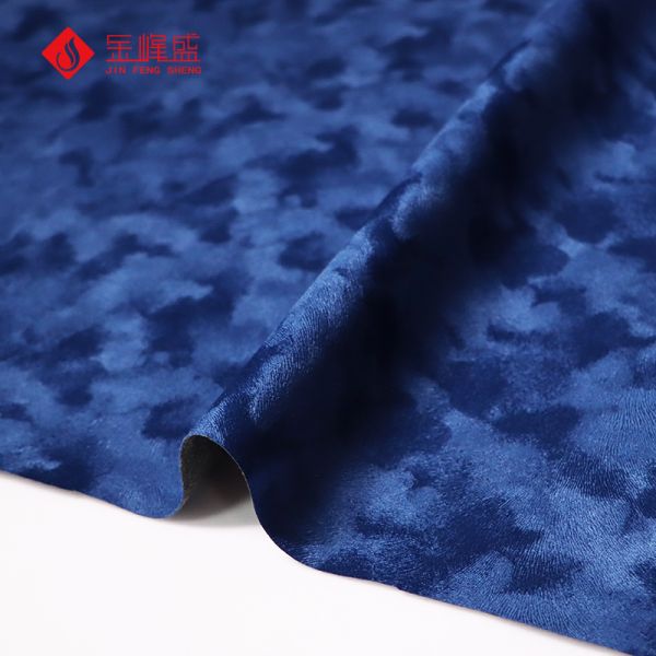 Dark Blue Flock Fabric For Package Box 57