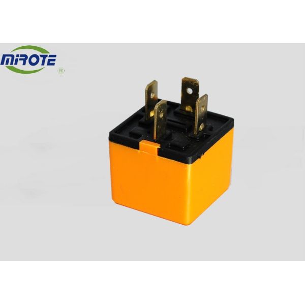 225296 12V 40A Waterproof 4Pin Automotive Relay Orange Cover For Car / Truck 3171420 1504951 0 332 014 150 0 332 014 203