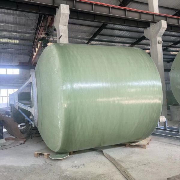 Filament Winding Waste Sewage Treatment Tank Vertical Frp Storage High Strength