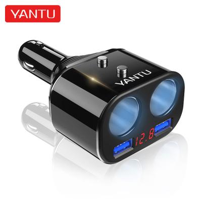 YANTU L01 Fast Car Charger for Phone iPhone and Mobile USB Connection Type-C Mini Portable USB-C Cigarette Lighter Sockets