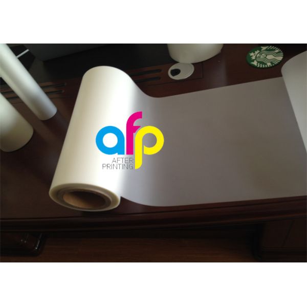 Clear Polyester Plastic Heat Laminating Film For Paper Lamination