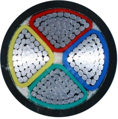Type NA2XSEY/NA2XSE2Y/N2XSE2Y/N2XSEY Power Cable PVC / XLPE Insulation SWA/STA For Electric Power Stations