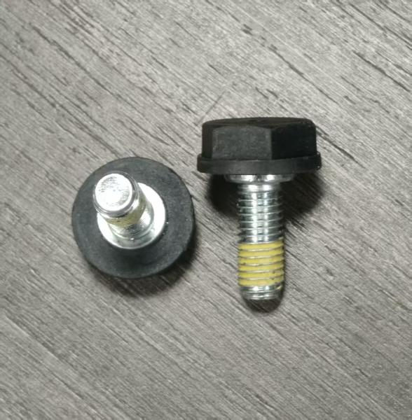 Vis à tête plastique M10*25 pour boulons de batterie de traction de chariot élévateur pour câbles flexibles