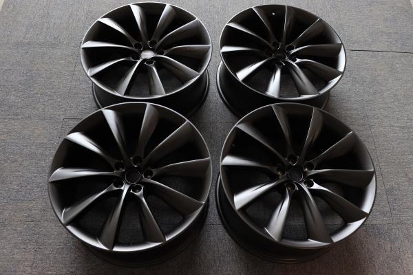 64.1 Hole 22 Inch Aluminum Rims , Black 9J 5x120 22 Inch Wheels