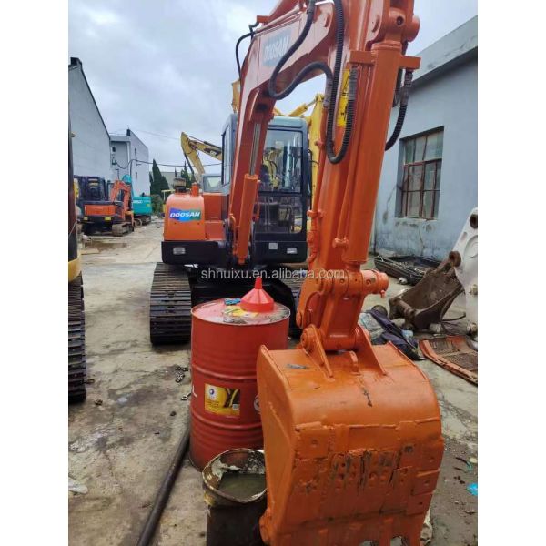 mini used crawler digging machine doosan dx55/secodn hand high quality excavator doosan dx55