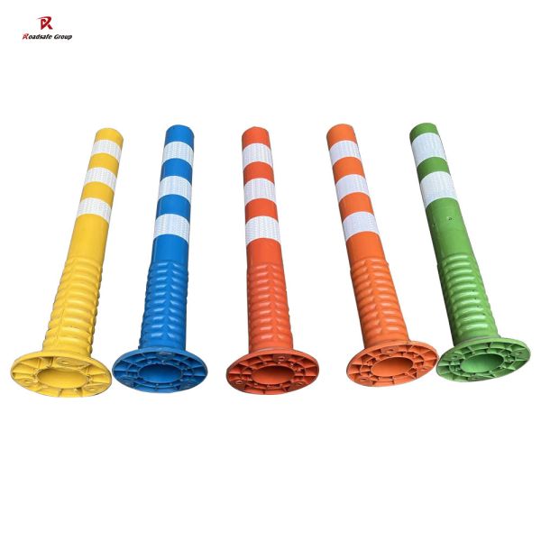 Flexible and Easy Installation Spring Post for Roadside Safety and Durability