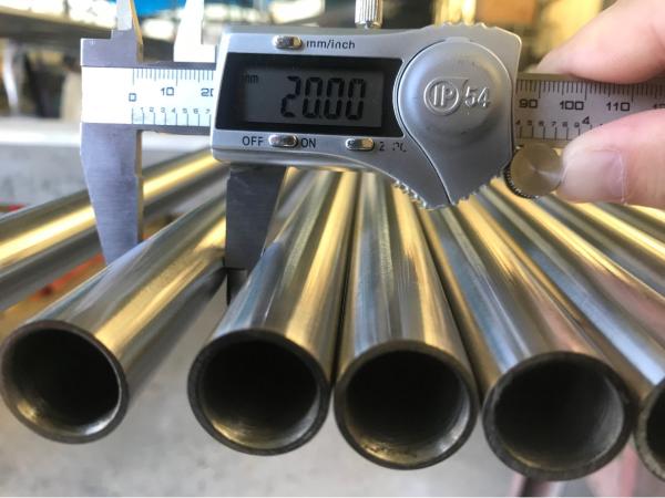 180 tubo recozido brilhante do grão ASTM A269 TP316L