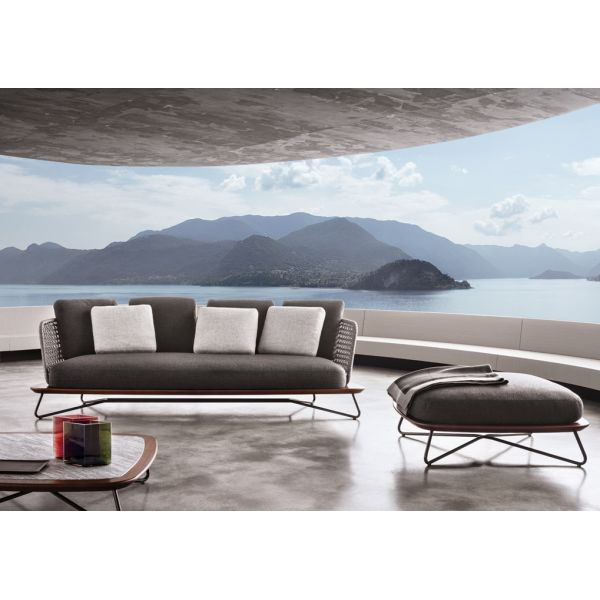 Outdoor Rattan Sofa Set for Comfortable and Fashionable Garden Seating