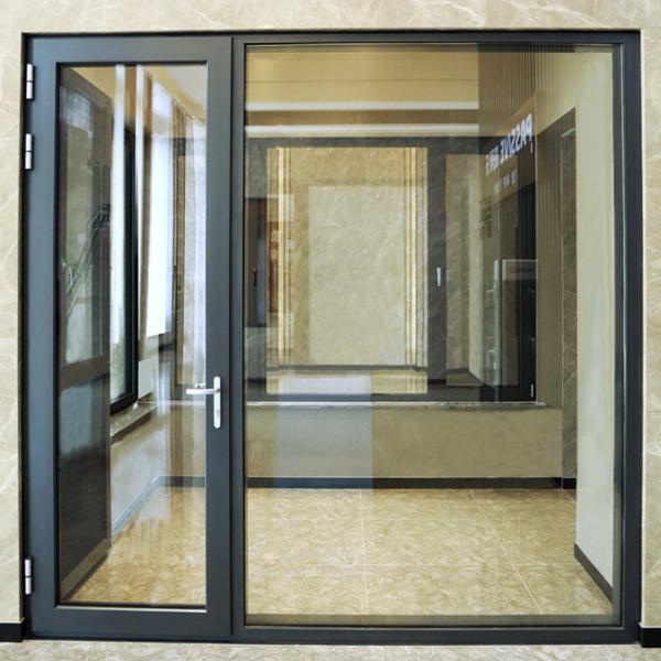 Custom Design Villa French Glass Door with Optional Colour and 35dB Sound Insulation