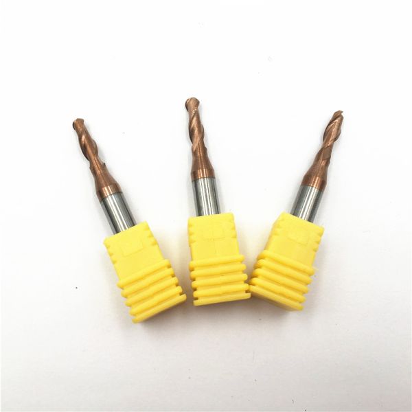 Molinos de extremo de nariz de bola de carburo de tungsteno largo para cortar acero Servicio OEM