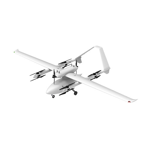 Белый аист вертикальный взлет и посадка VTOL Дрон с фиксированным крылом