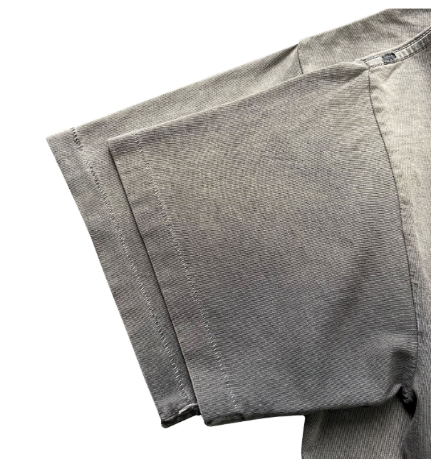 Men’s Hand-Dyed Washed Cotton T-Shirt 200G Oversized Minimalist Casual Tee