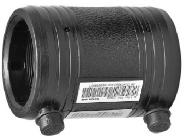 DN180 PE Electrofusion Fittings Socket Coupler
