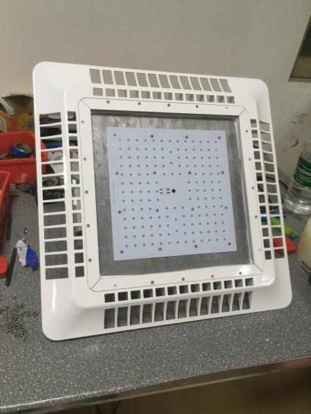 100w 150w 200w Surface Recessed Mount Ceiling Installation For Gas Station