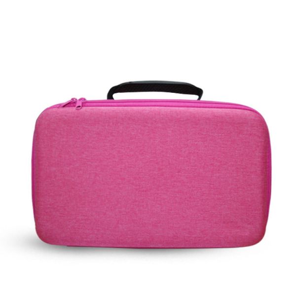 EVA Makeup Brush Organizer Bag , Portable Makeup Train Case 6 pocket