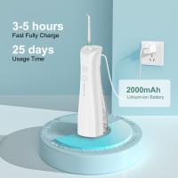 Glorysmile Sonic Care 4 modes irrigateur oral portable à pouls élevé