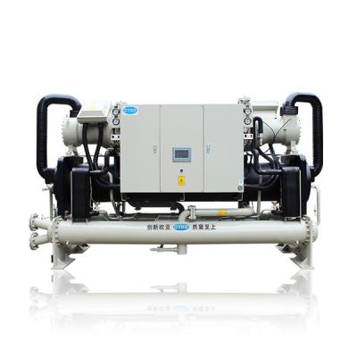 Screw Industrial Water Cooled Chiller Machine R22 With Hanbell Compressor