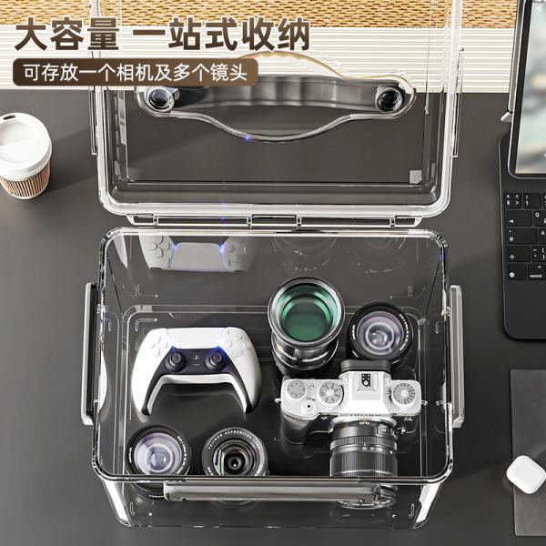 Household Multifunction Large Stackable Clothes Clear Transparent PP Container Box Plastic Storage Boxes Bins With Lid Wheels