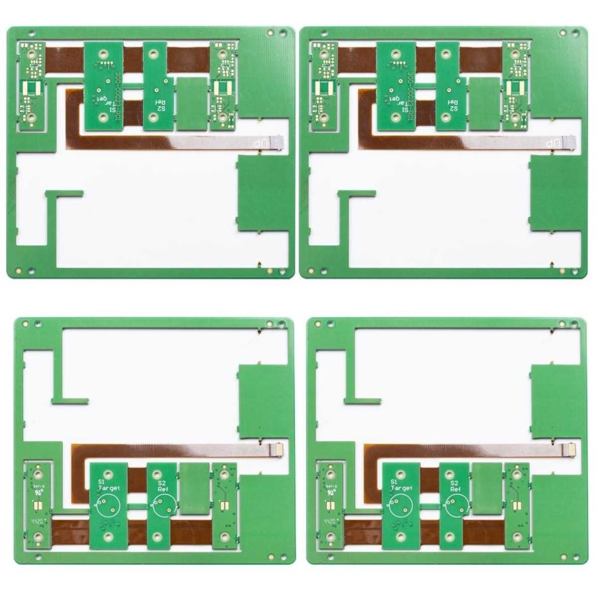 4 маска припоя зеленого цвета золота 4mil погружения доски PCB гибкого трубопровода слоя HDI твердая
